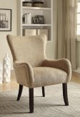 Traditional Sand Accent Chair