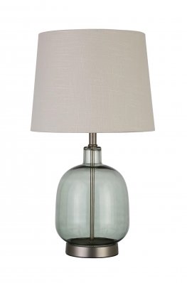 Transitional Green Table Lamp