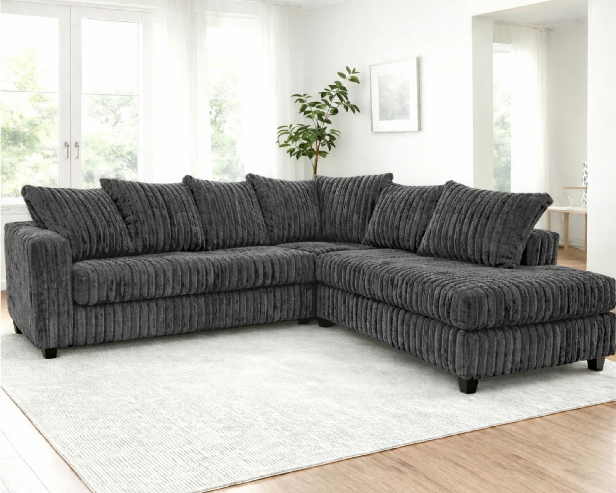 (image for) 300 Hugo Corduroy Grey Sect.