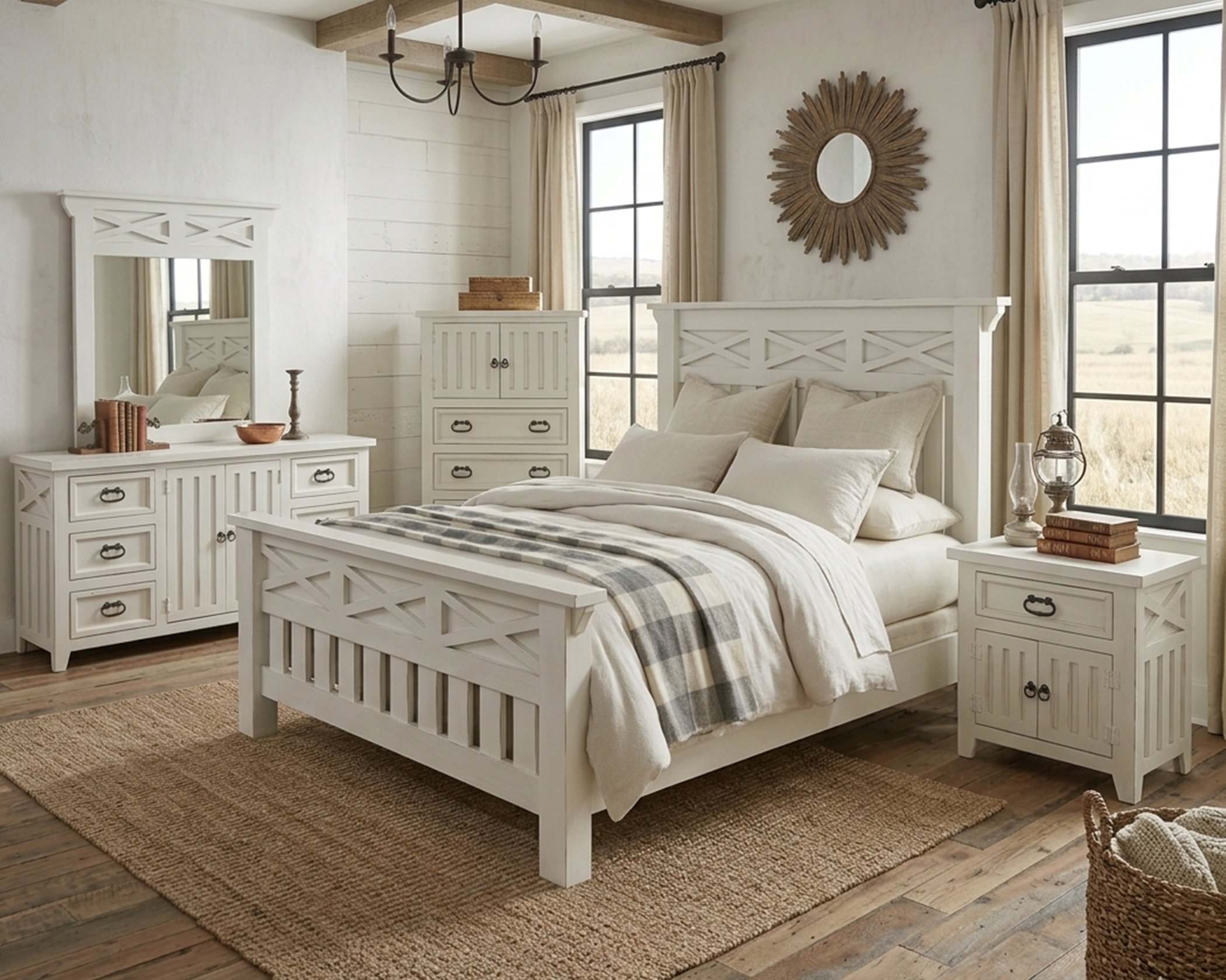 (image for) Las Cruces White 5 Pc. (1 in Stock)