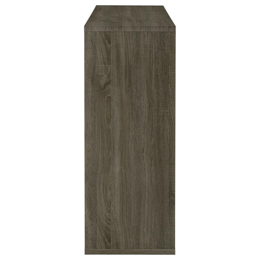 (image for) Prescott Rectangular Home Bar Table Weathered Grey