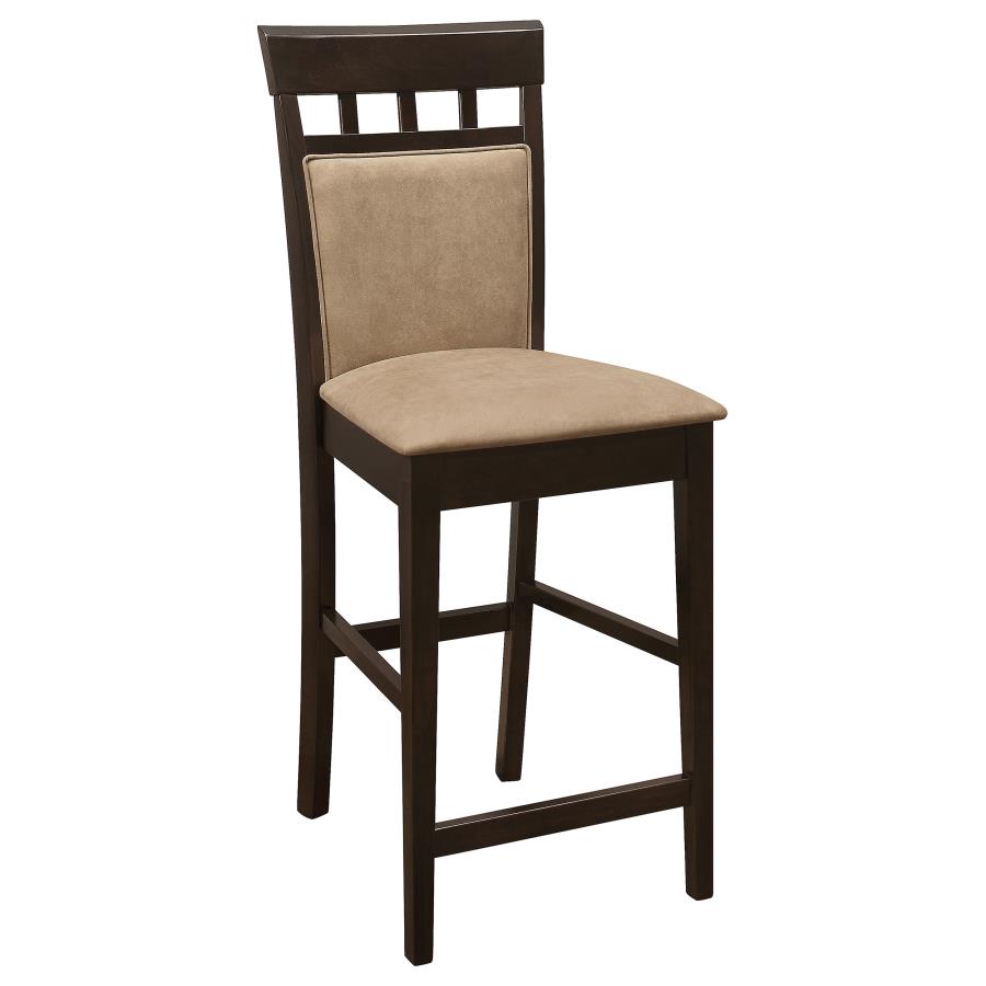 (image for) Gabriel Closed Back Counter Chair Cappuccino (Set of 2)