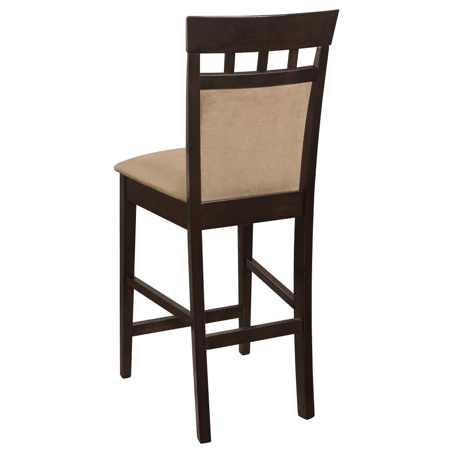 (image for) Gabriel Closed Back Counter Chair Cappuccino (Set of 2)