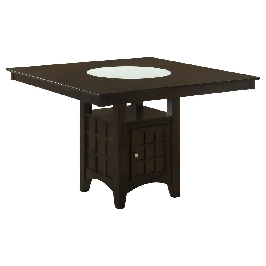 (image for) Gabriel 52-inch Counter Height Dining Table Cappuccino - Click Image to Close