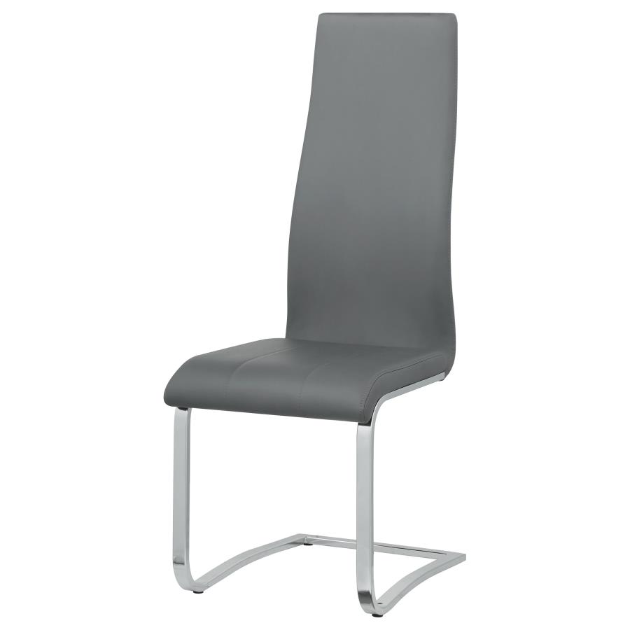 (image for) Montclair Upholstered Dining Side Chair Grey (Set of 4)