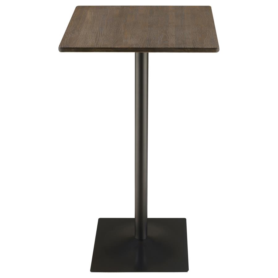 (image for) Cavalier Square 24-inch Pub Height Bistro Bar Table Dark Elm