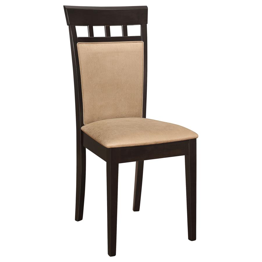 (image for) Gabriel Closed Back Dining Side Chair Cappuccino (Set of 2)