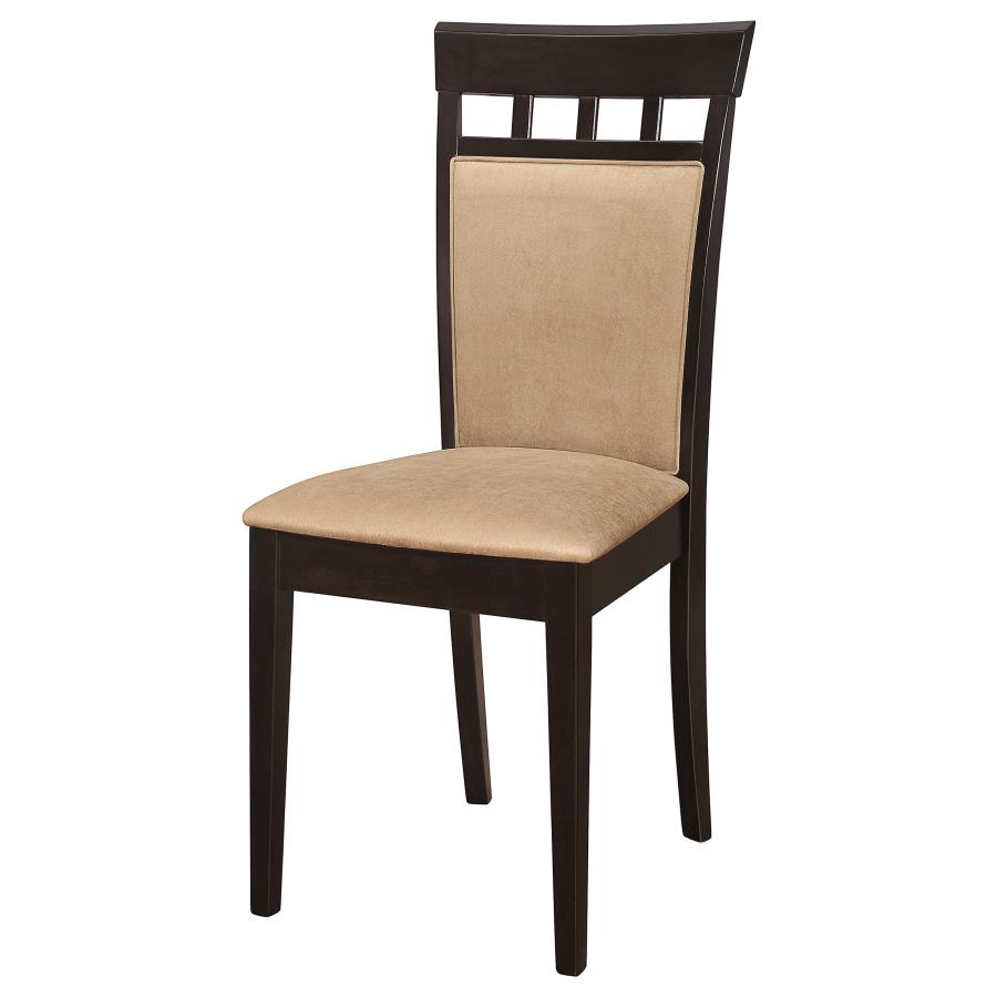 (image for) Gabriel Closed Back Dining Side Chair Cappuccino (Set of 2)