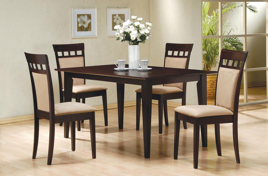 (image for) Gabriel Closed Back Dining Side Chair Cappuccino (Set of 2)