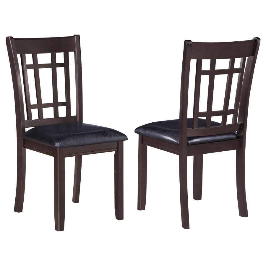 (image for) Lavon Wood Dining Side Chair Espresso (Set of 2)