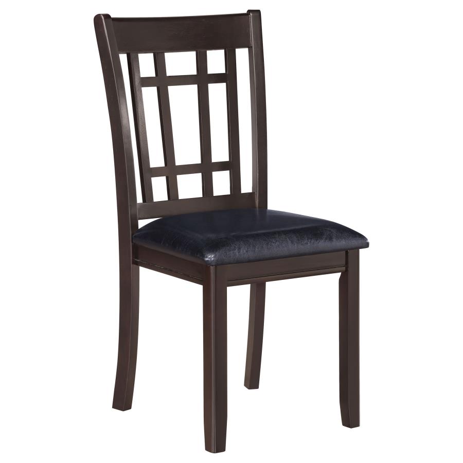 (image for) Lavon Wood Dining Side Chair Espresso (Set of 2)