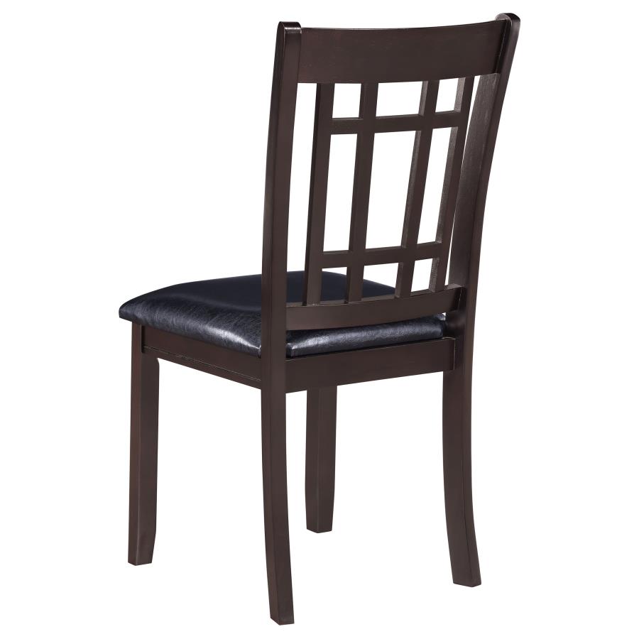 (image for) Lavon Wood Dining Side Chair Espresso (Set of 2)