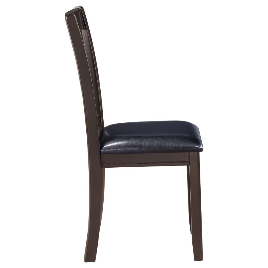 (image for) Lavon Wood Dining Side Chair Espresso (Set of 2)