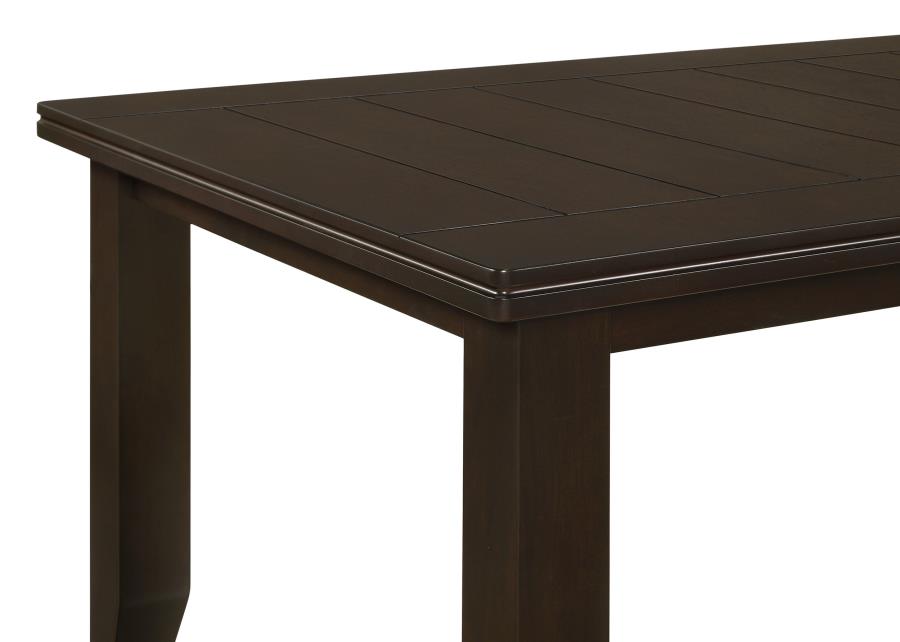 (image for) Dalila Rectangular 66-inch Wood Dining Table Cappuccino