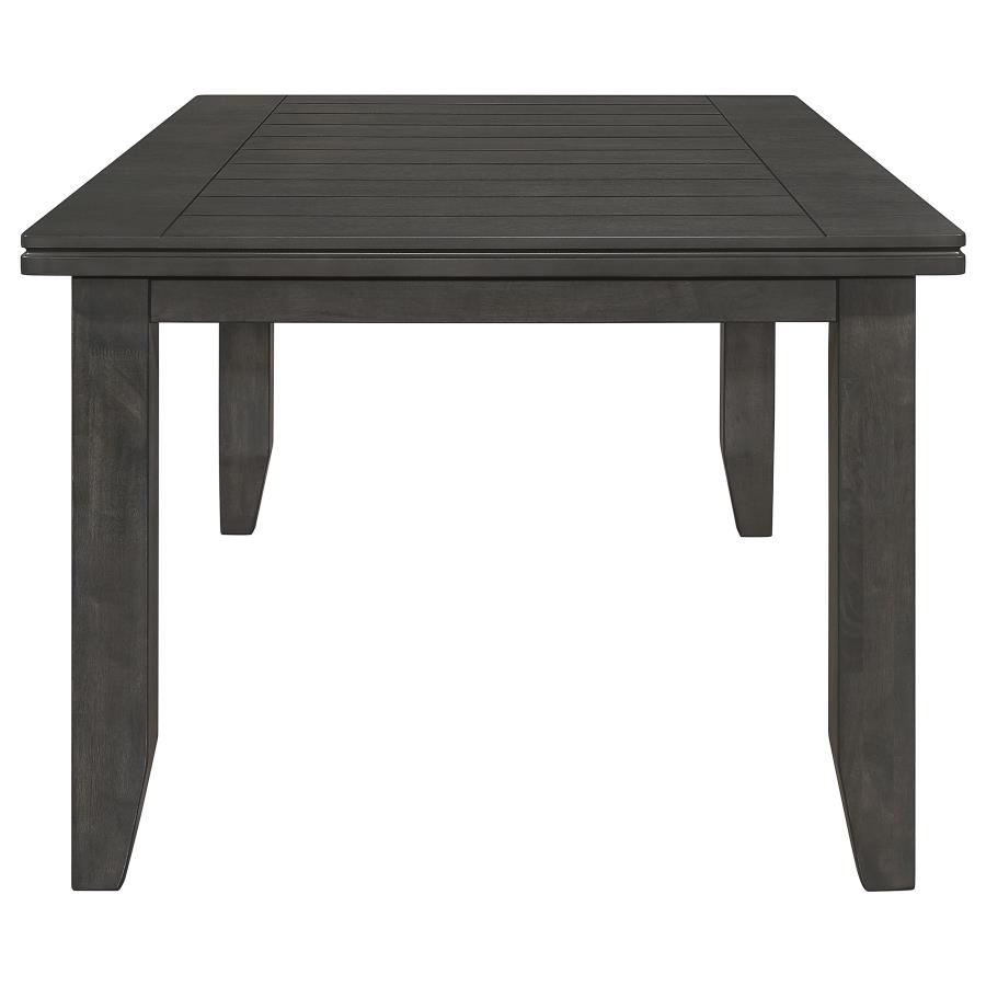 (image for) Dalila 5-piece Rectangular Dining Table Set Dark Grey