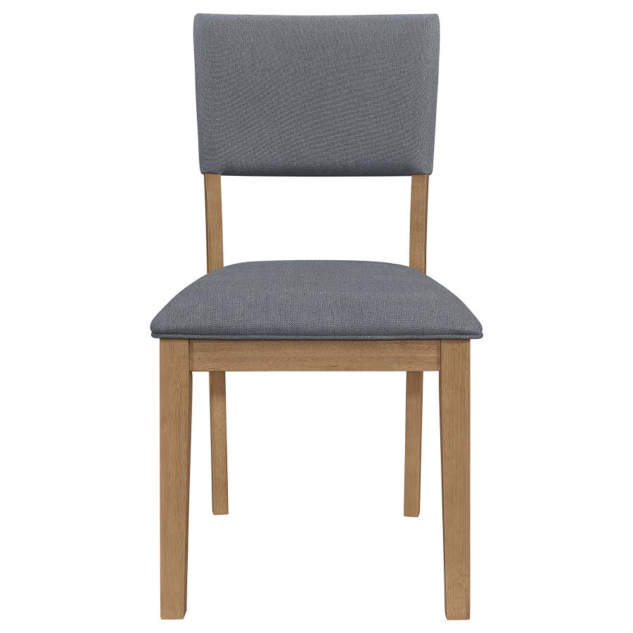 (image for) Sharon Fabric Upholstered Dining Side Chair Brown (Set of 2)