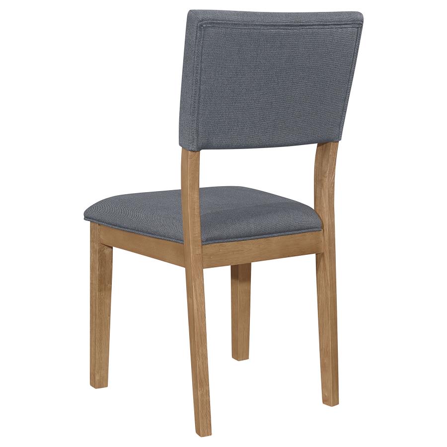 (image for) Sharon Fabric Upholstered Dining Side Chair Brown (Set of 2)