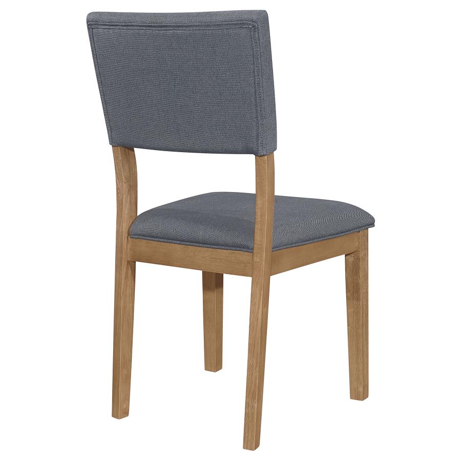 (image for) Sharon Fabric Upholstered Dining Side Chair Brown (Set of 2)