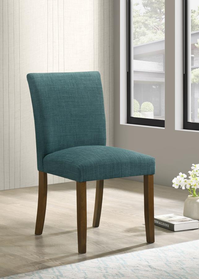 (image for) Cantley Upholstered Dining Side Chair Blue (Set of 2)