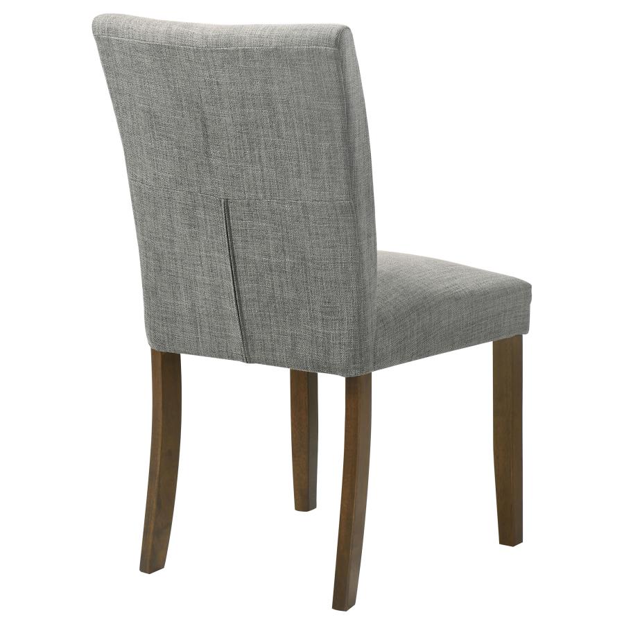 (image for) Cantley Upholstered Dining Side Chair Grey (Set of 2)