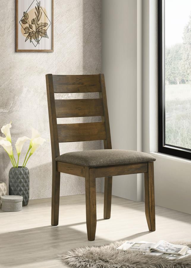 (image for) Alston Wood Dining Side Chair Knotty Nutmeg (Set of 2)