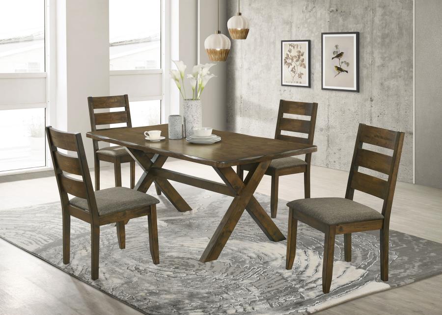 (image for) Alston Wood Dining Side Chair Knotty Nutmeg (Set of 2)