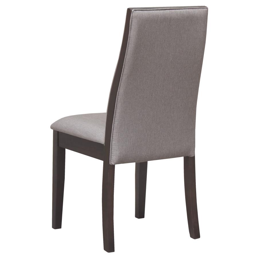 (image for) Spring Creek Upholstered Dining Chair Taupe (Set of 2)