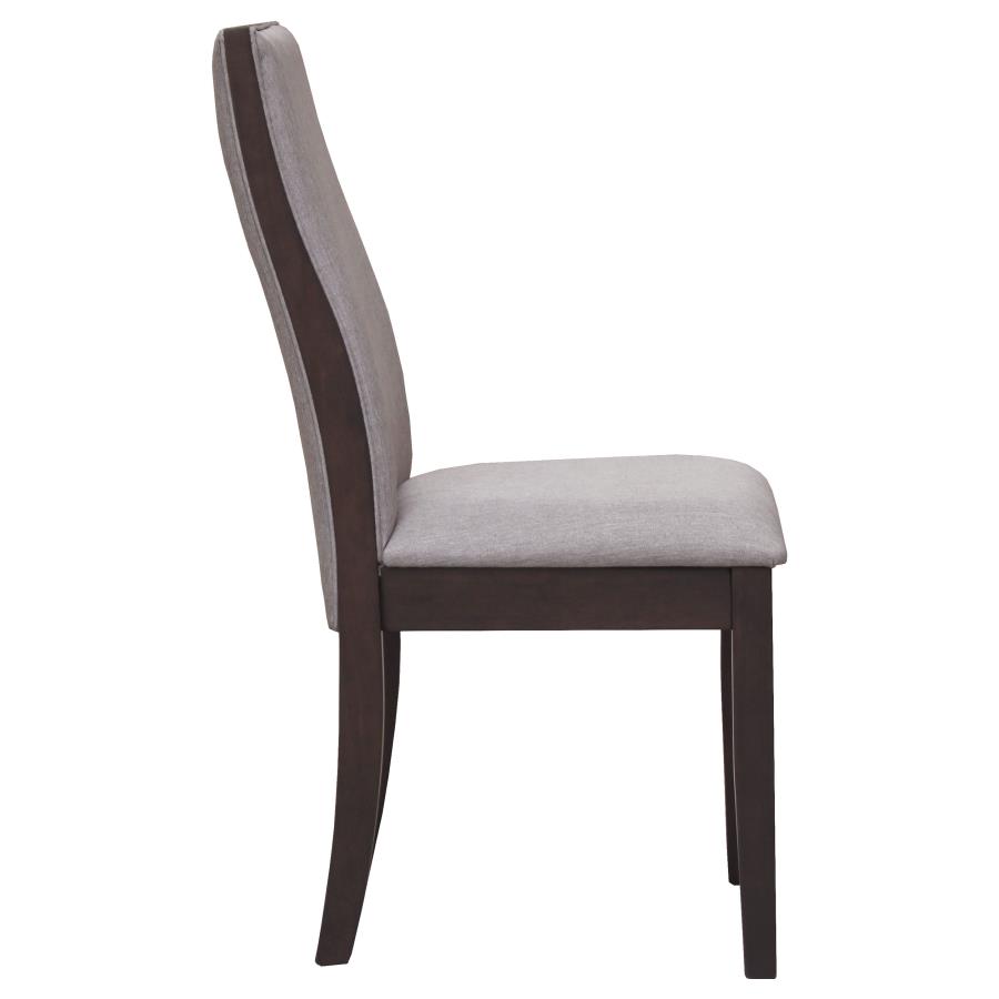 (image for) Spring Creek Upholstered Dining Chair Taupe (Set of 2)