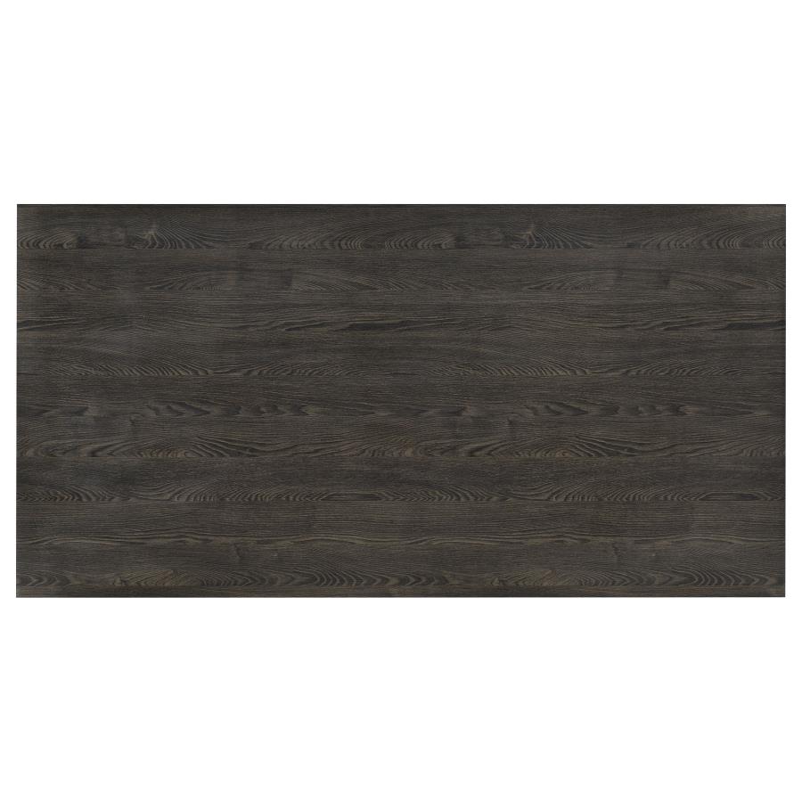 (image for) Benson 72-inch Composite Wood Dining Table Dark Oak