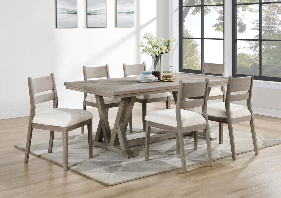 (image for) Cornelia Wood Dining Side Chair Coastal Grey (Set of 2)