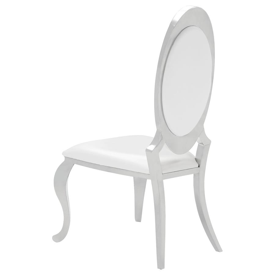 (image for) Anchorage Upholstered Dining Chair Cream White (Set of 2)