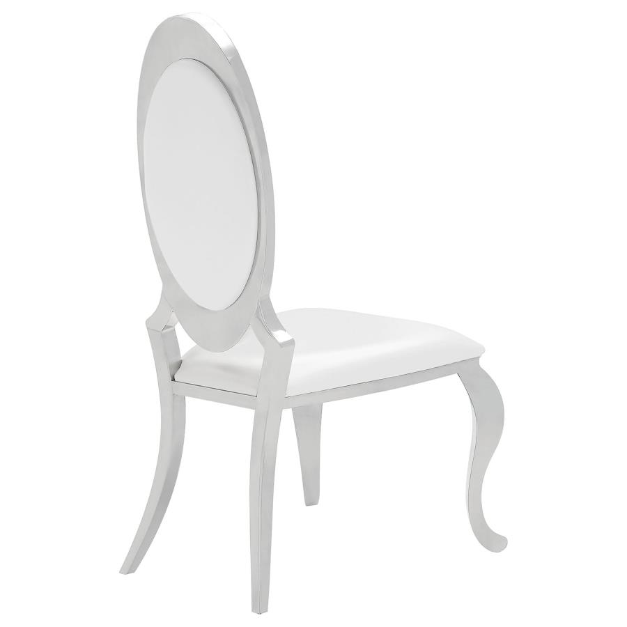 (image for) Anchorage Upholstered Dining Chair Cream White (Set of 2)