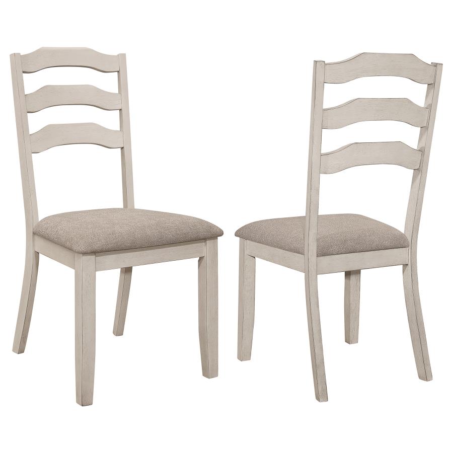 (image for) Ronnie Wood Dining Side Chair Rustic Cream (Set of 2)