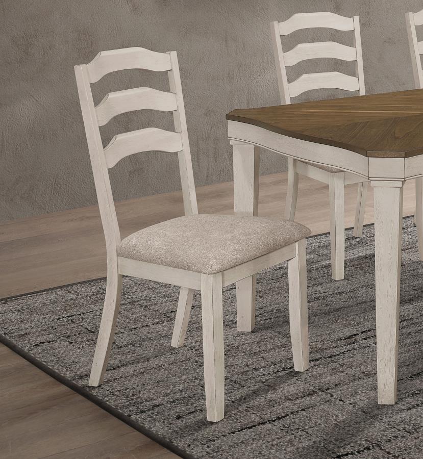 (image for) Ronnie Wood Dining Side Chair Rustic Cream (Set of 2)