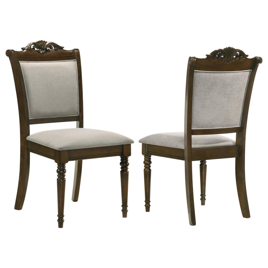 (image for) Willowbrook Wood Dining Side Chair Chestnut (Set of 2)