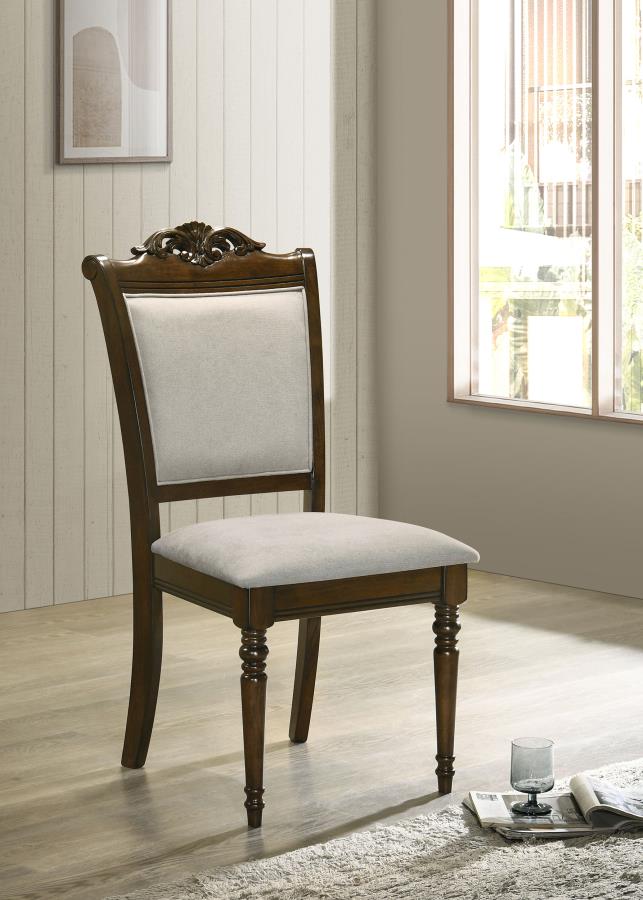 (image for) Willowbrook Wood Dining Side Chair Chestnut (Set of 2)