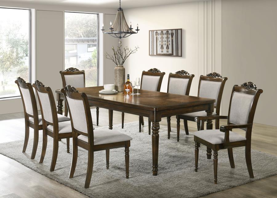 (image for) Willowbrook Wood Dining Side Chair Chestnut (Set of 2)