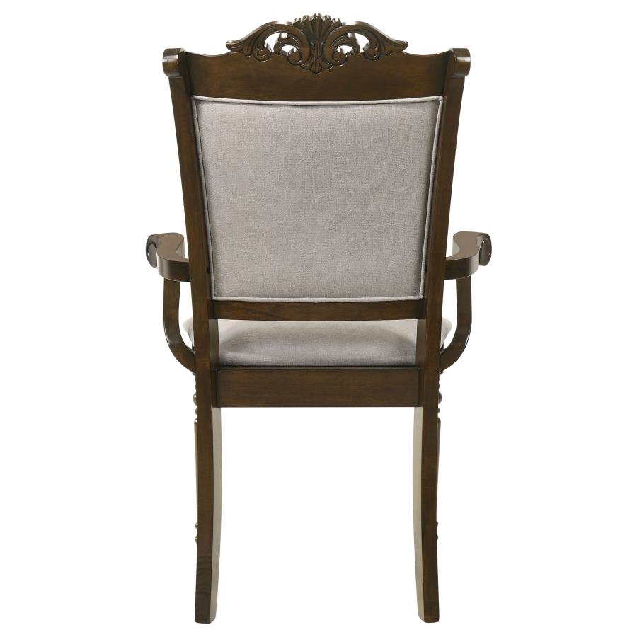 (image for) Willowbrook Wood Dining Arm Chair Chestnut (Set of 2)