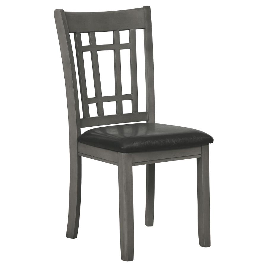 (image for) Lavon Wood Dining Side Chair Medium Grey (Set of 2)