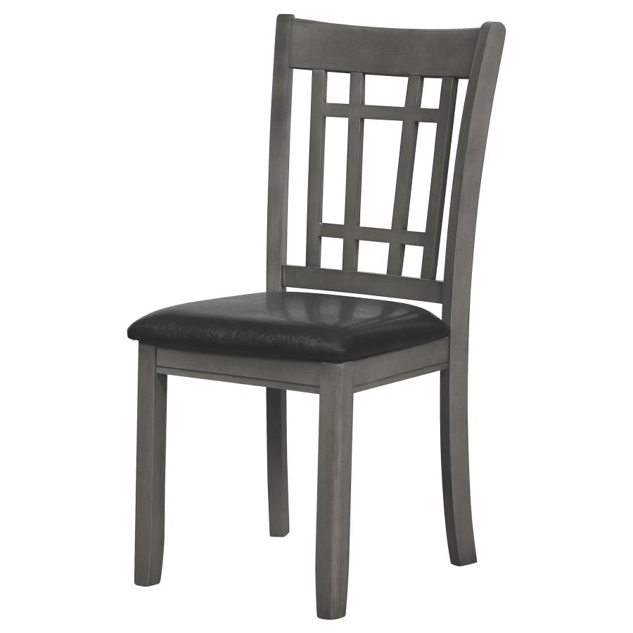 (image for) Lavon Wood Dining Side Chair Medium Grey (Set of 2)