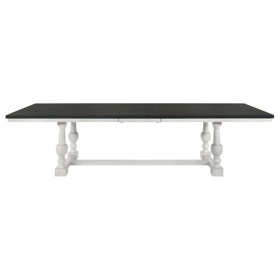 (image for) Aventine 112-inch Extension Dining Table Vintage Charcoal