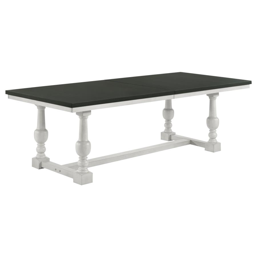 (image for) Aventine 112-inch Extension Dining Table Vintage Charcoal