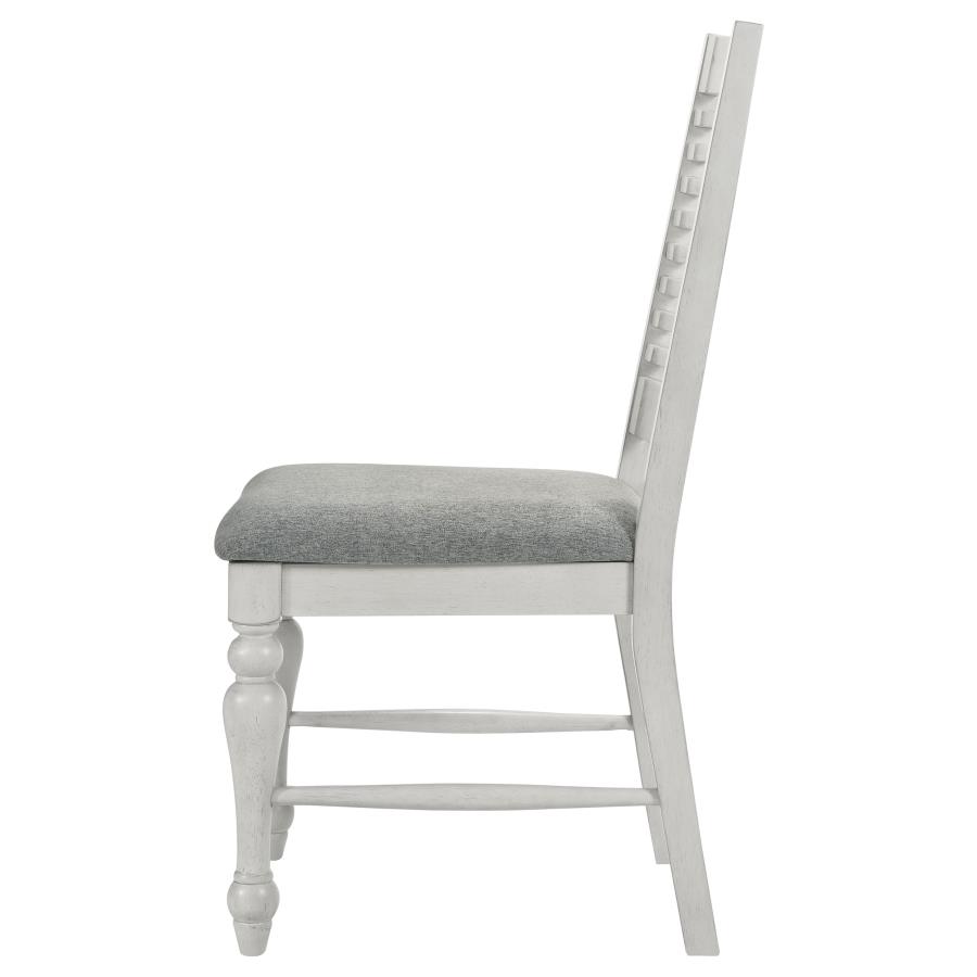 (image for) Aventine Wood Dining Side Chair Vintage White (Set of 2)