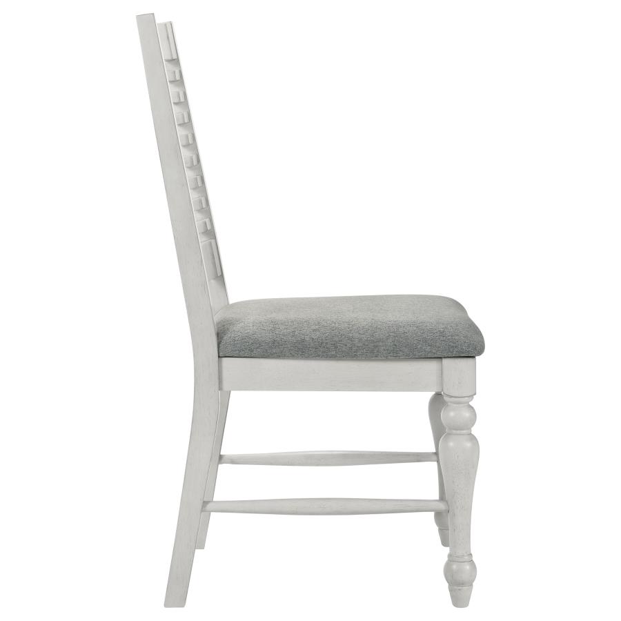 (image for) Aventine Wood Dining Side Chair Vintage White (Set of 2)