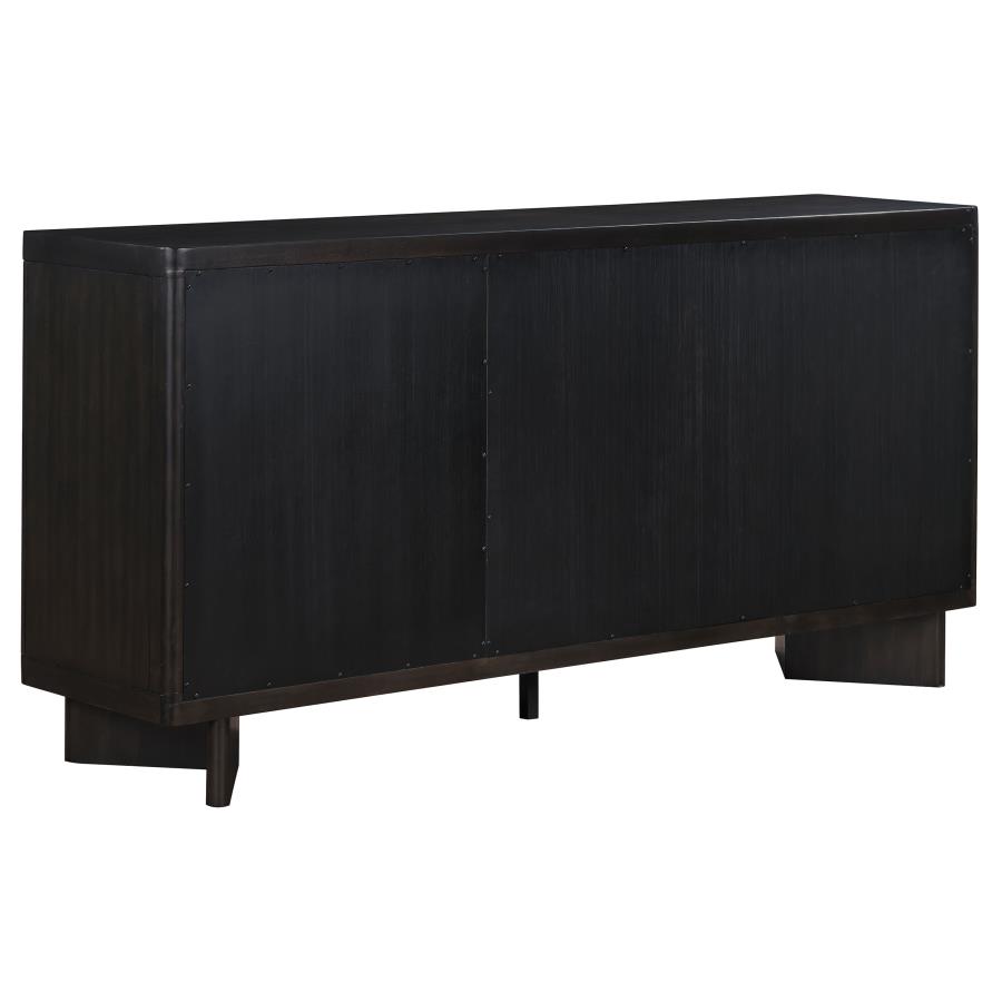 (image for) Hathaway 3-drawer Sideboard Buffet Cabinet Acacia Brown