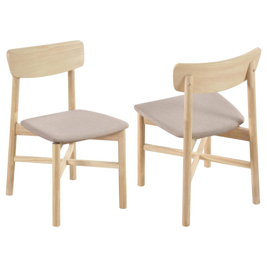 (image for) Parkridge Dining Side Chair White Washed (Set of 2) - Click Image to Close