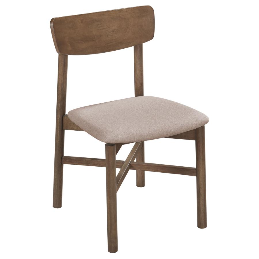 (image for) Parkridge Dining Side Chair Natural Walnut (Set of 2)