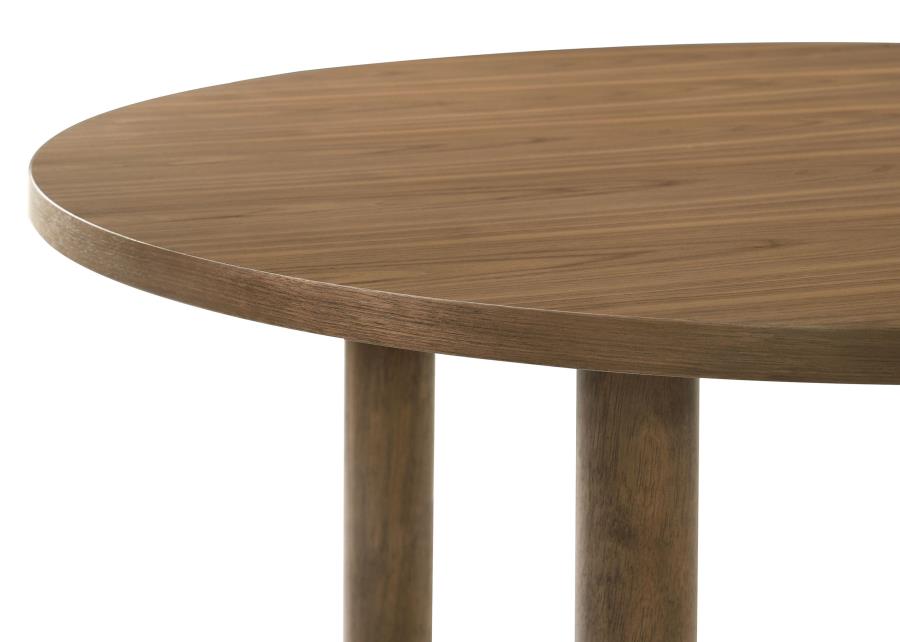 (image for) Biltmore 46-inch Round Wood Dining Table Walnut