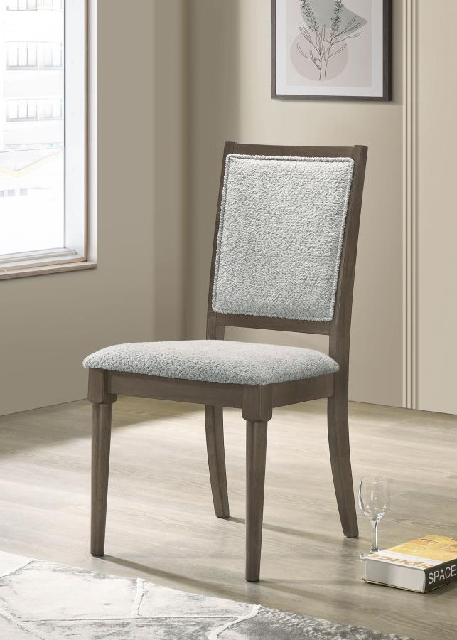 (image for) Onslow Upholstered Dining Side Chair Dark Brown (Set of 2)