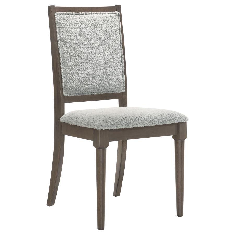 (image for) Onslow Upholstered Dining Side Chair Dark Brown (Set of 2)